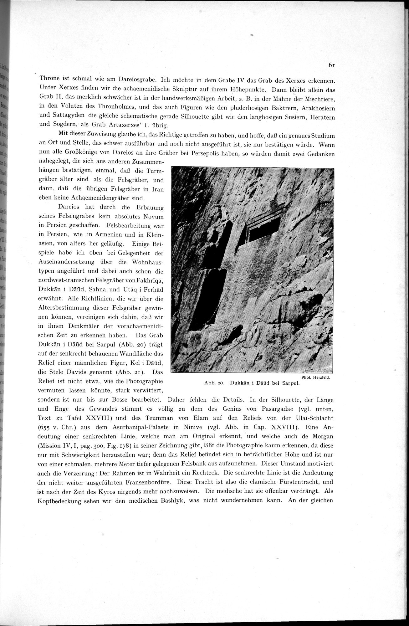 Iranische Felsreliefs : vol.1 / 73 ページ（白黒高解像度画像）