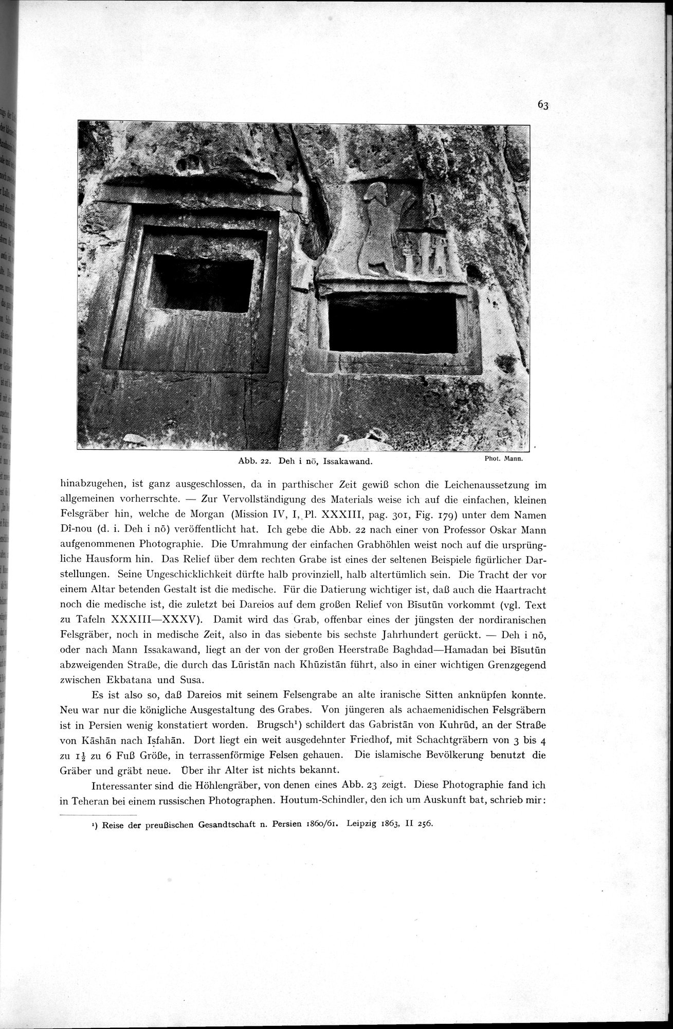Iranische Felsreliefs : vol.1 / 75 ページ（白黒高解像度画像）