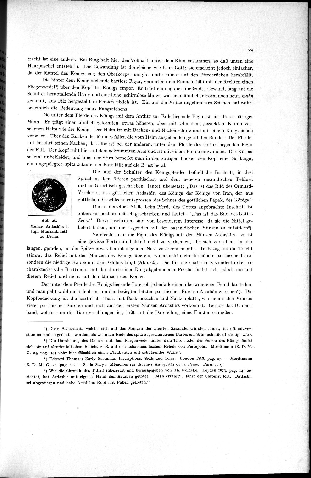 Iranische Felsreliefs : vol.1 / 81 ページ（白黒高解像度画像）