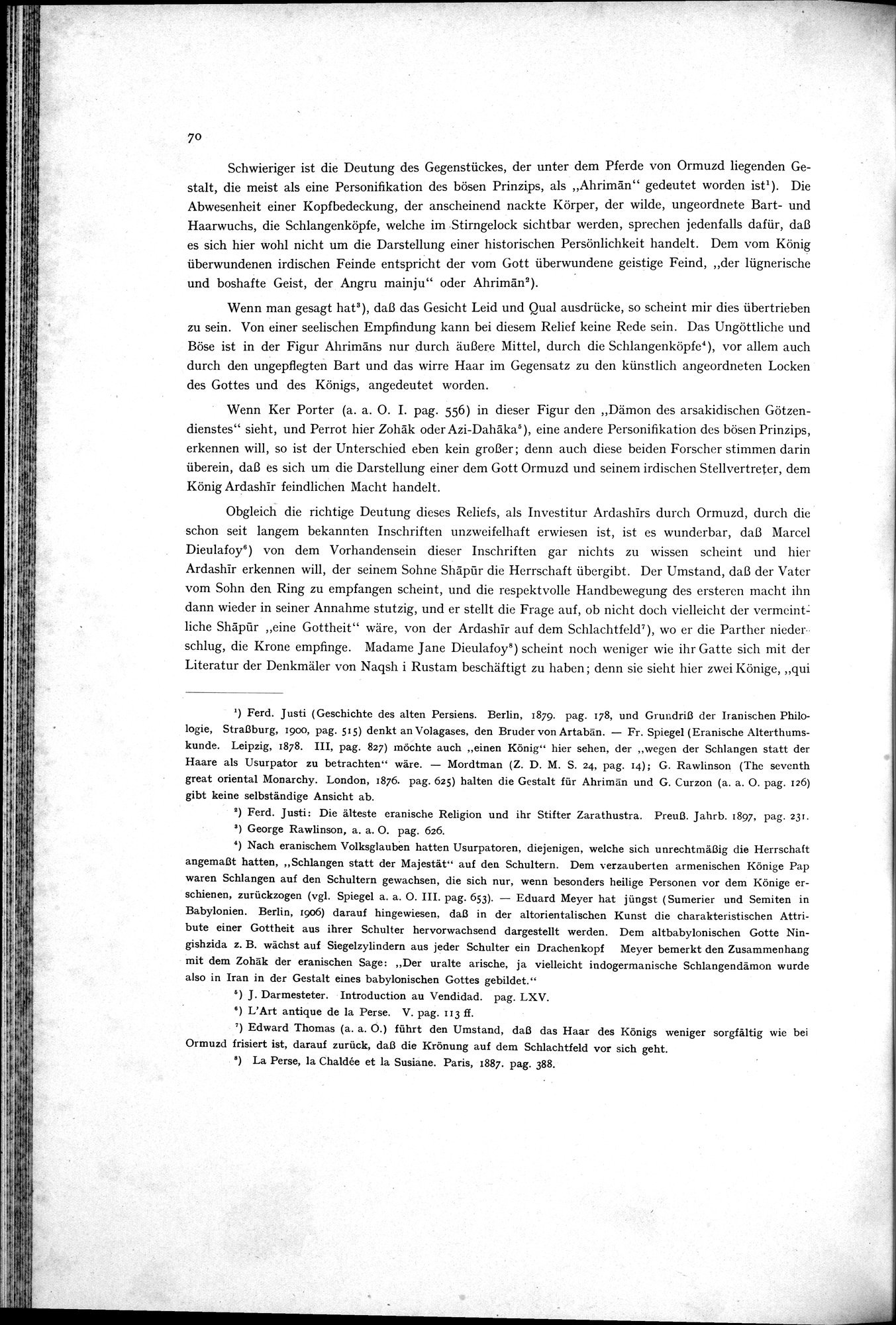 Iranische Felsreliefs : vol.1 / 82 ページ（白黒高解像度画像）