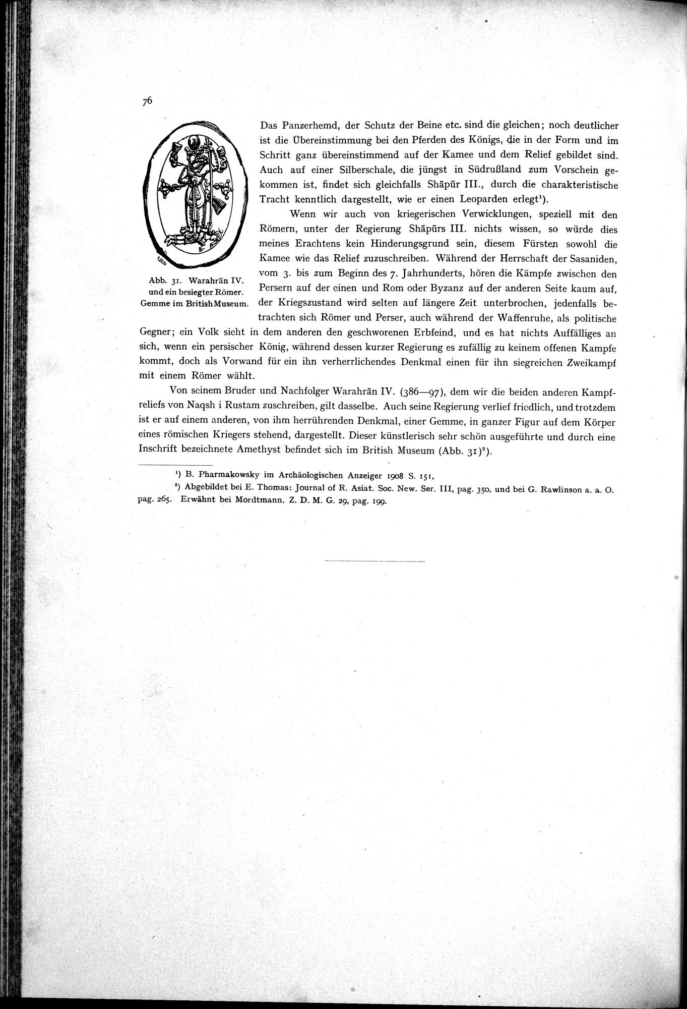 Iranische Felsreliefs : vol.1 / 88 ページ（白黒高解像度画像）