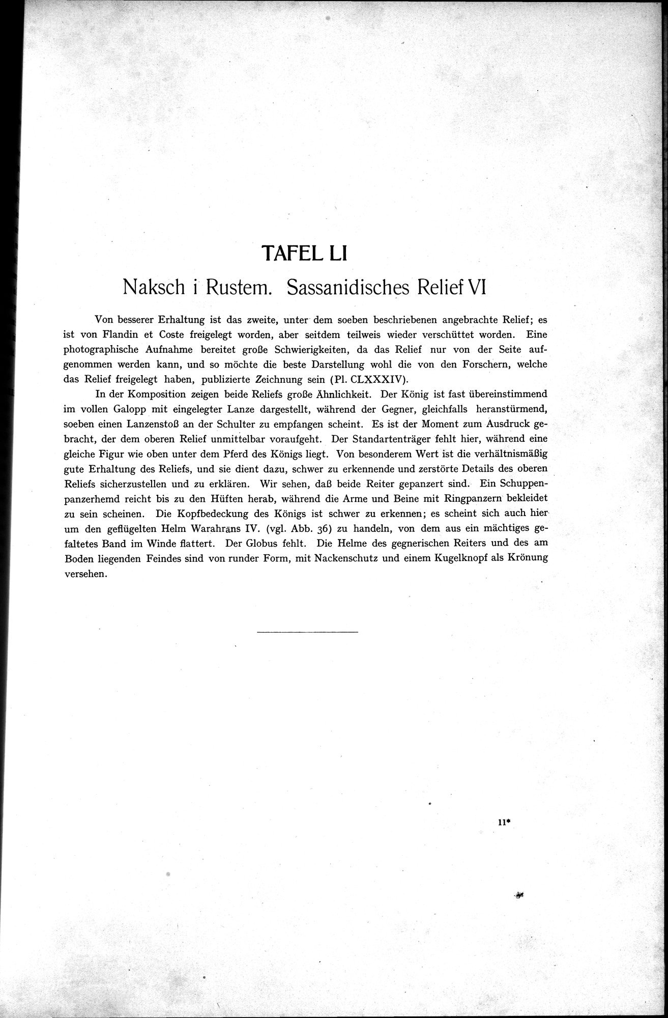 Iranische Felsreliefs : vol.1 / 95 ページ（白黒高解像度画像）