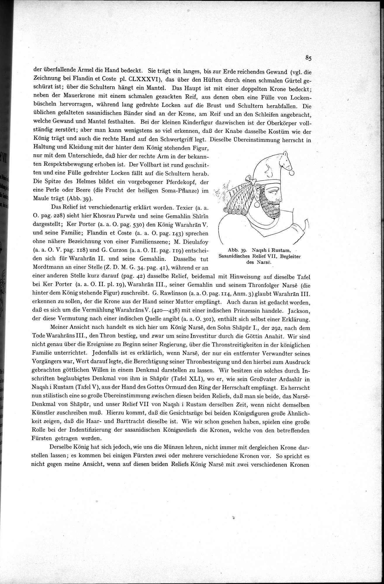 Iranische Felsreliefs : vol.1 / 97 ページ（白黒高解像度画像）