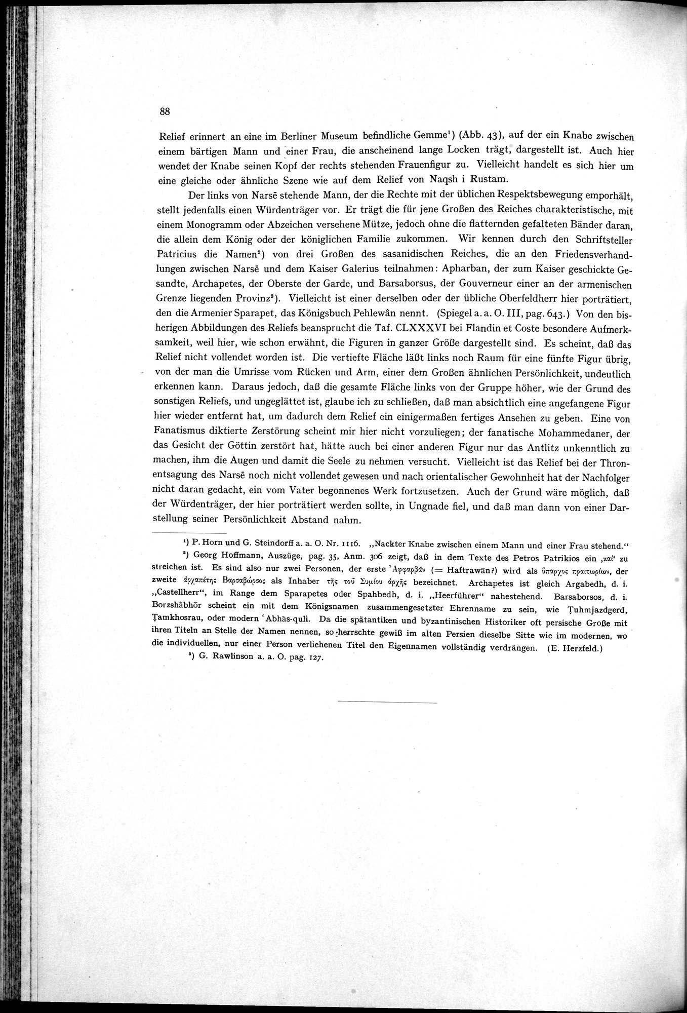 Iranische Felsreliefs : vol.1 / 100 ページ（白黒高解像度画像）