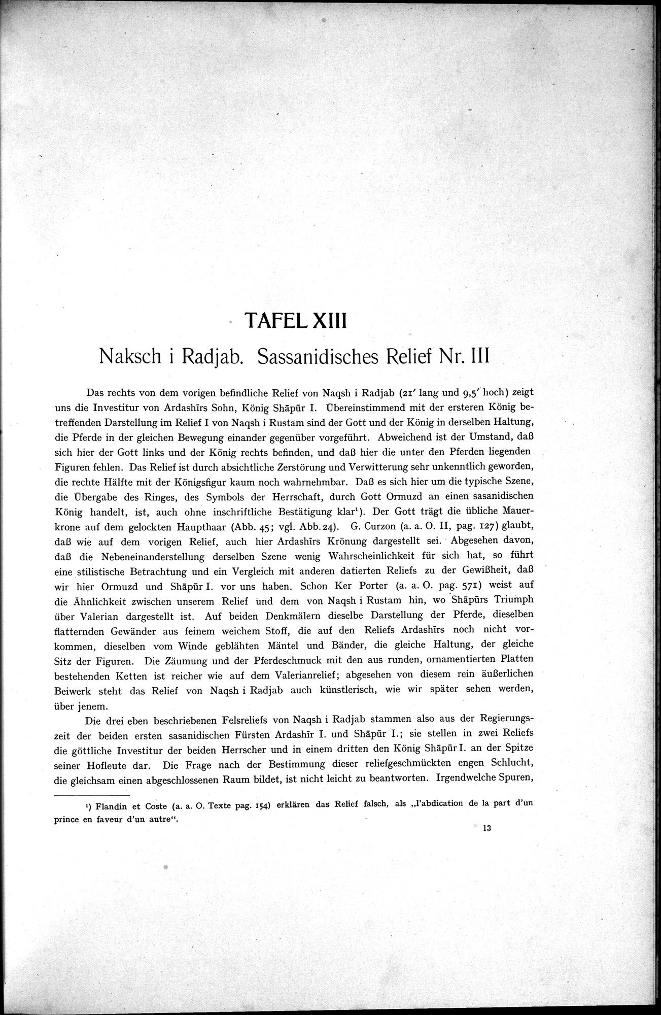 Iranische Felsreliefs : vol.1 / 109 ページ（白黒高解像度画像）