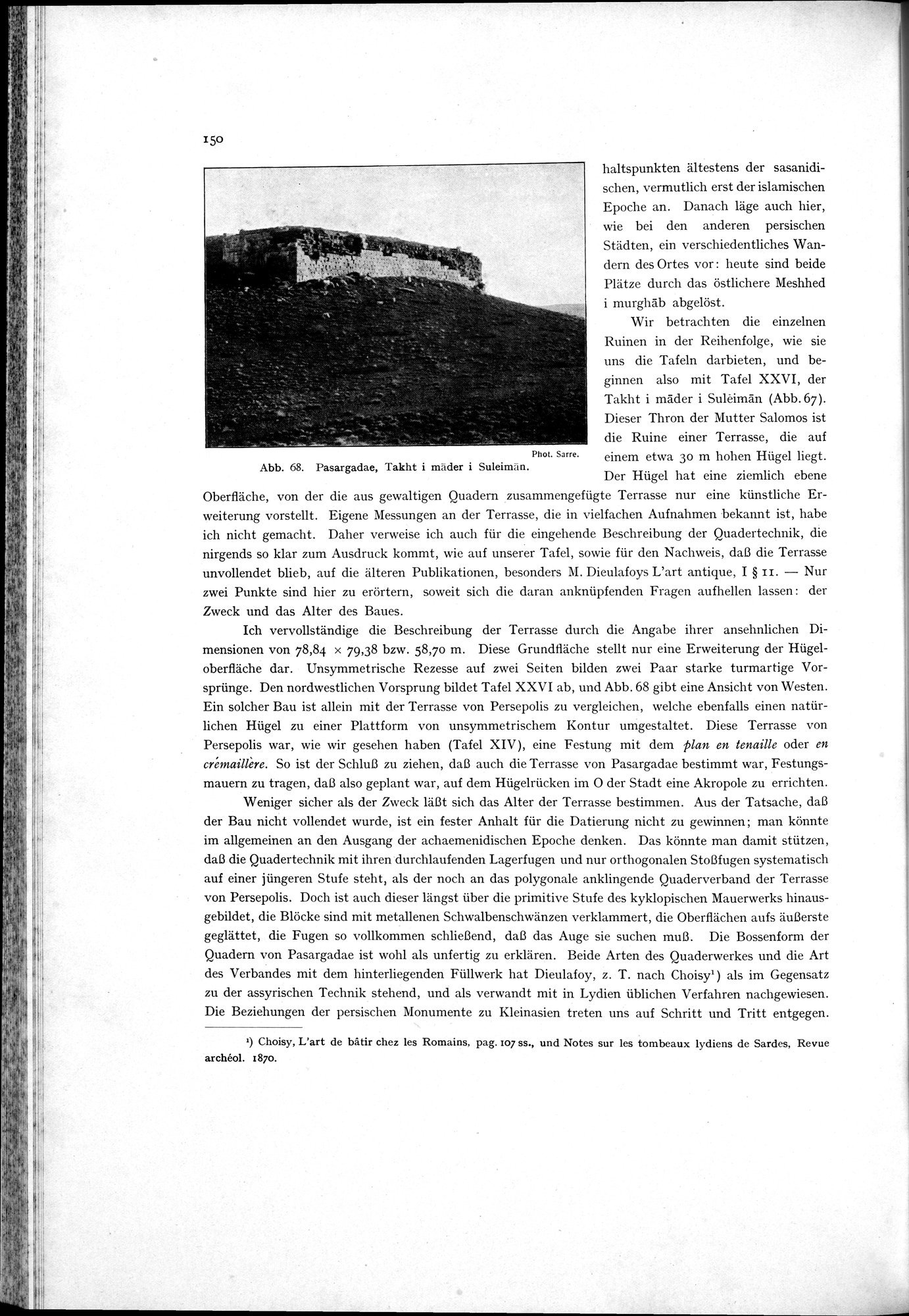 Iranische Felsreliefs : vol.1 / 162 ページ（白黒高解像度画像）