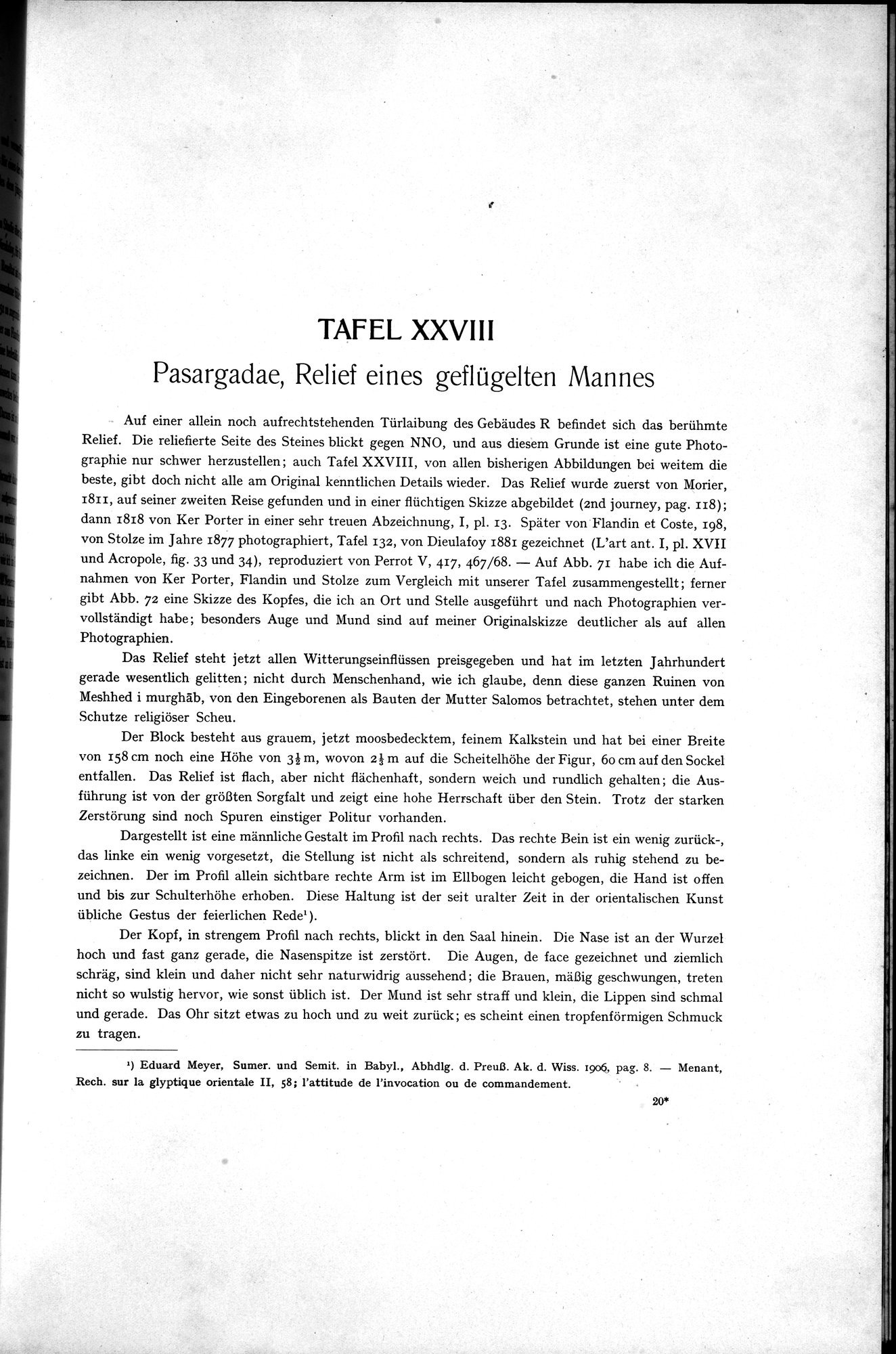 Iranische Felsreliefs : vol.1 / 167 ページ（白黒高解像度画像）