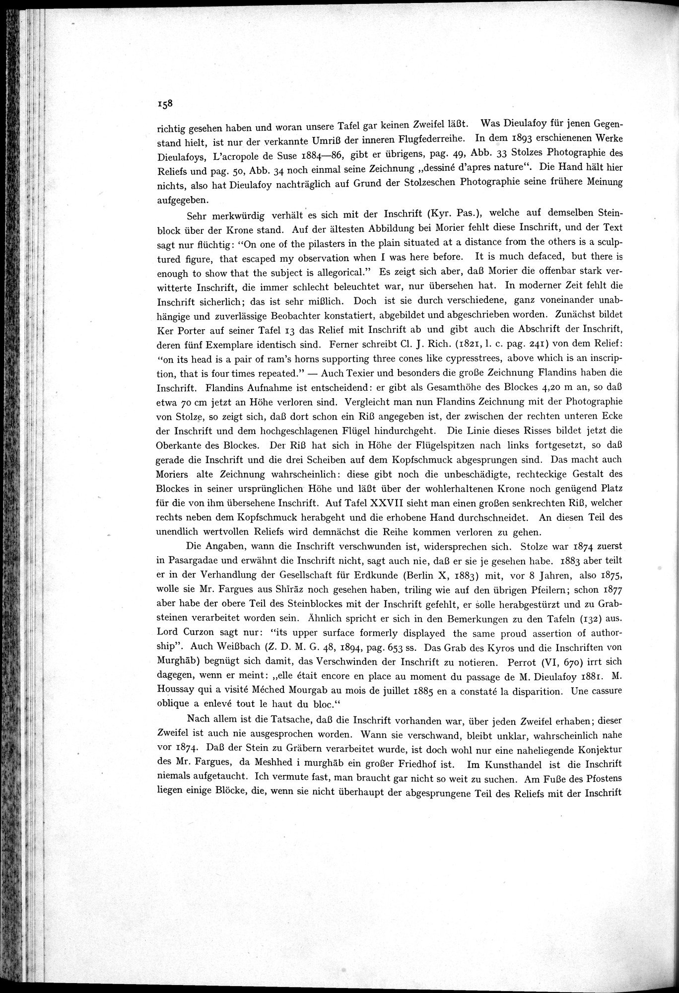 Iranische Felsreliefs : vol.1 / 170 ページ（白黒高解像度画像）