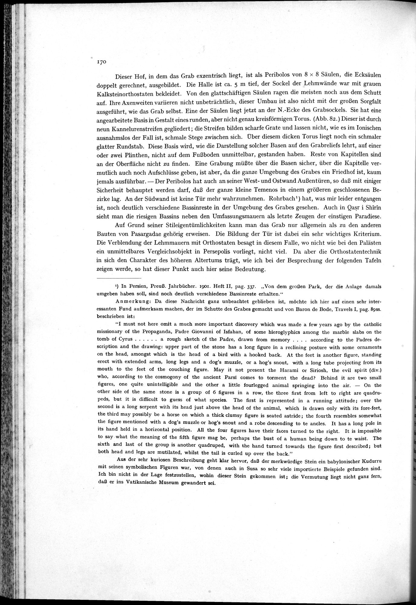 Iranische Felsreliefs : vol.1 / 182 ページ（白黒高解像度画像）
