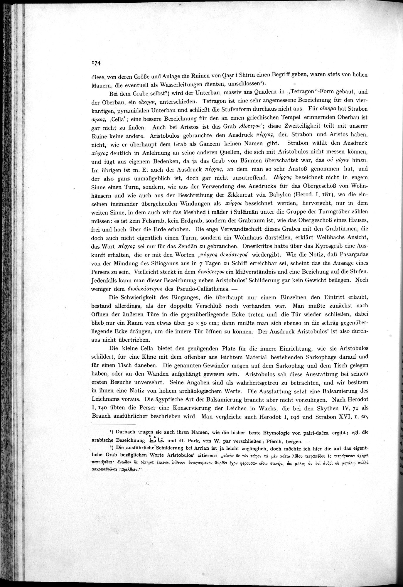 Iranische Felsreliefs : vol.1 / 186 ページ（白黒高解像度画像）