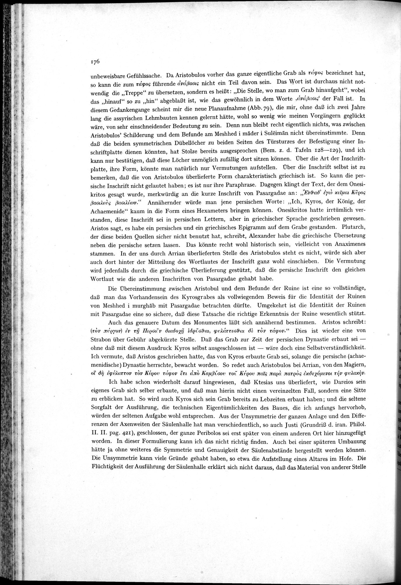 Iranische Felsreliefs : vol.1 / 188 ページ（白黒高解像度画像）