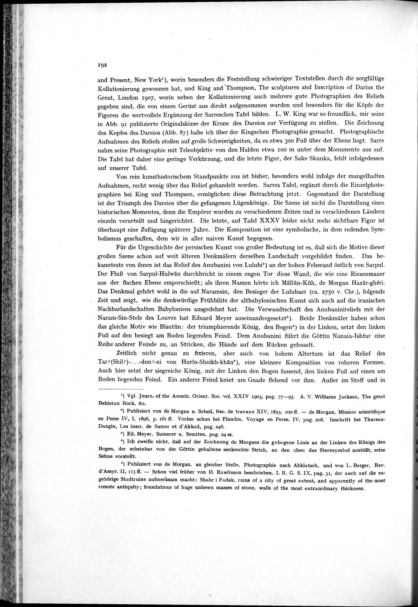 Iranische Felsreliefs : vol.1 / 204 ページ（白黒高解像度画像）