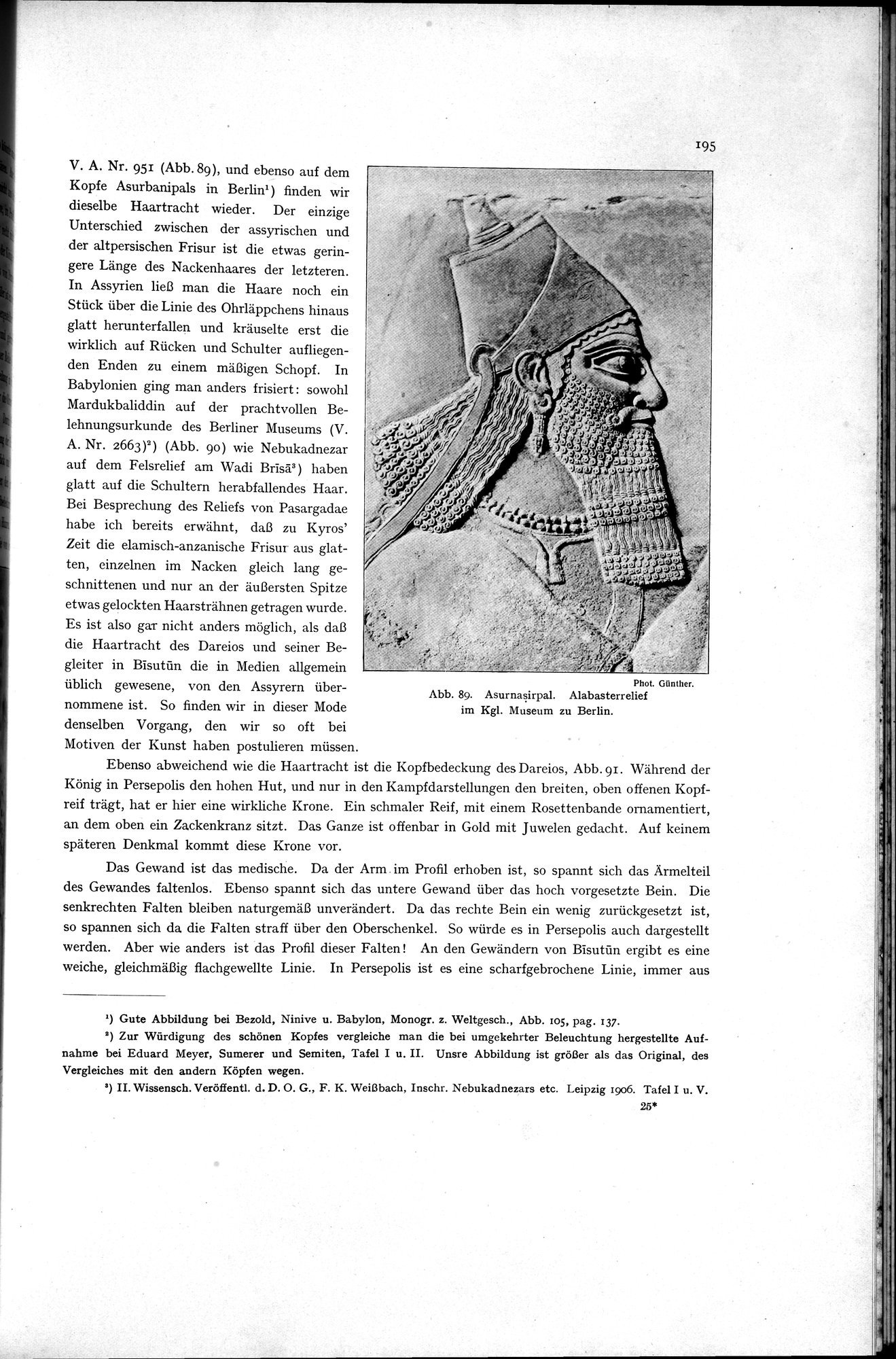 Iranische Felsreliefs : vol.1 / 207 ページ（白黒高解像度画像）