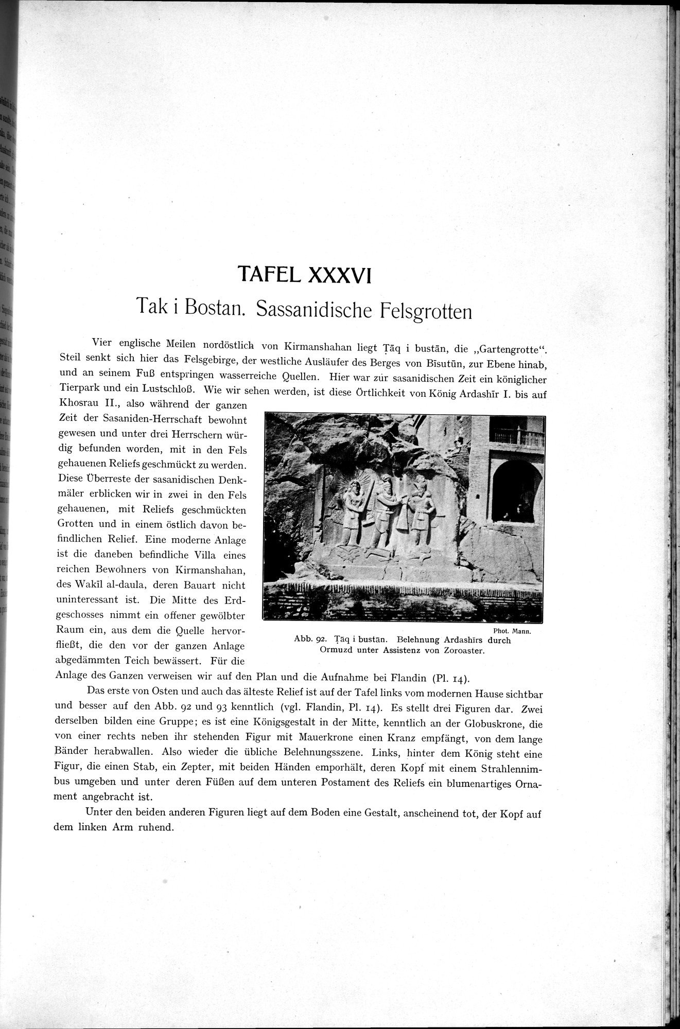 Iranische Felsreliefs : vol.1 / 211 ページ（白黒高解像度画像）
