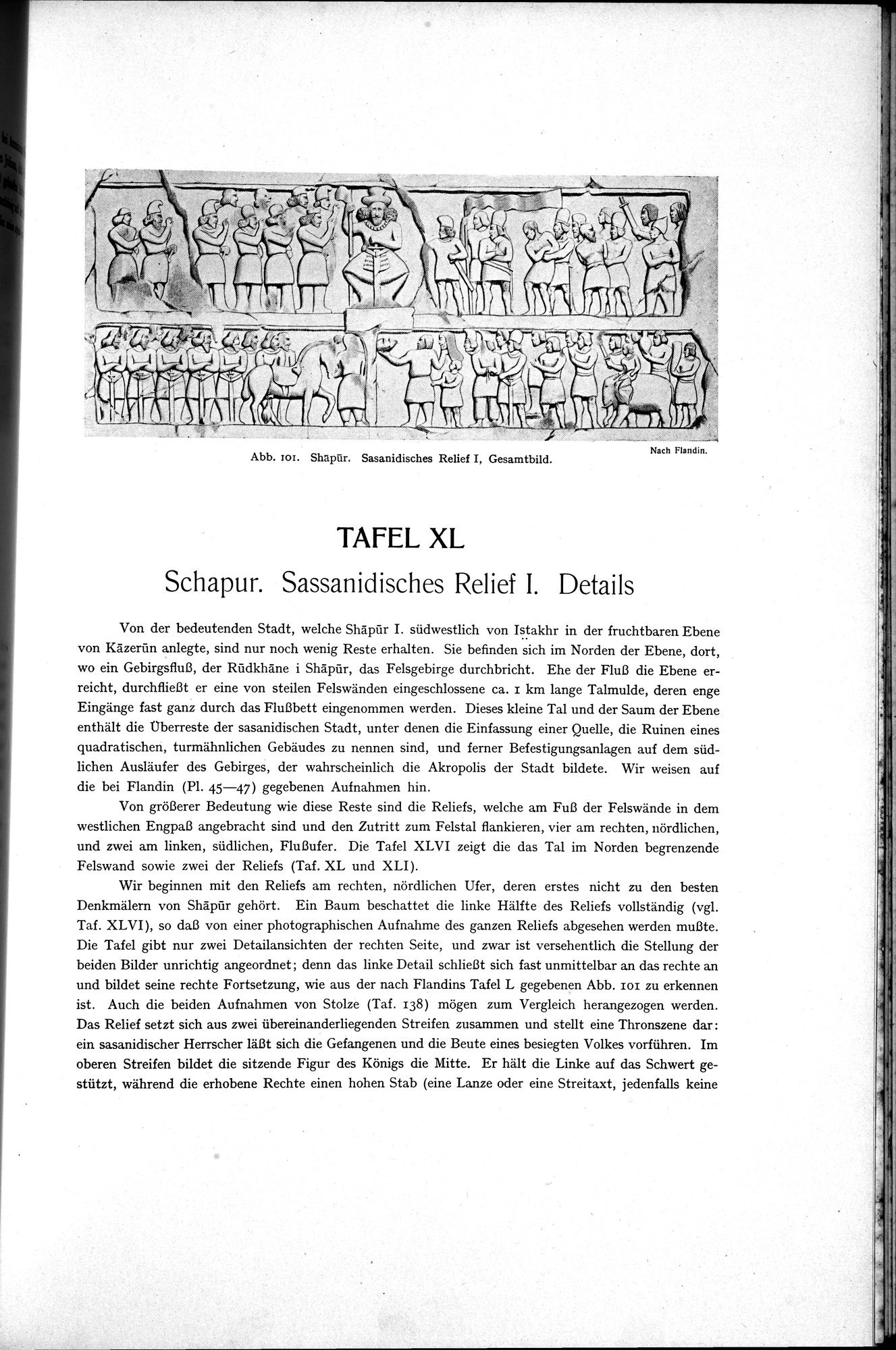 Iranische Felsreliefs : vol.1 / 225 ページ（白黒高解像度画像）