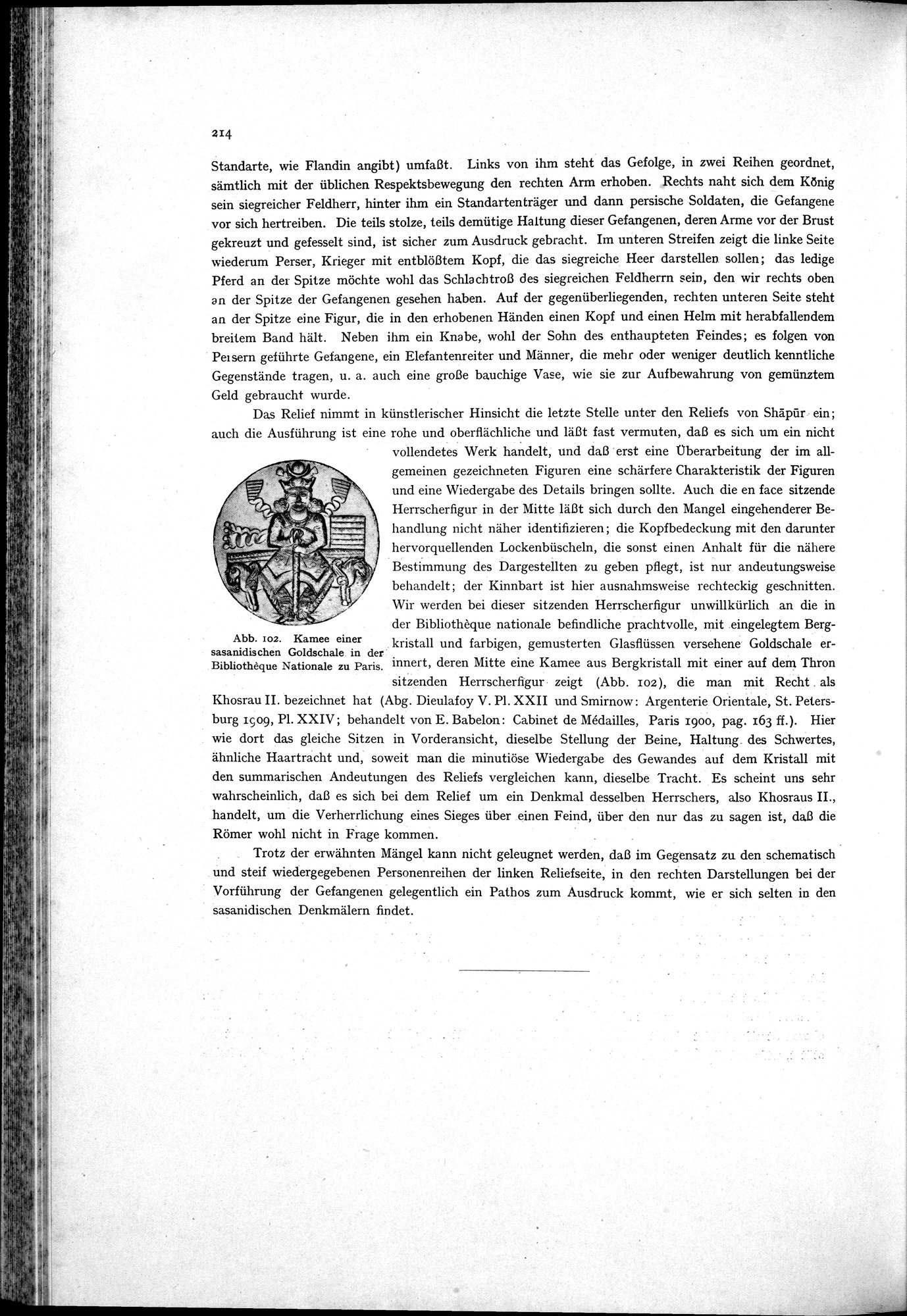 Iranische Felsreliefs : vol.1 / 226 ページ（白黒高解像度画像）