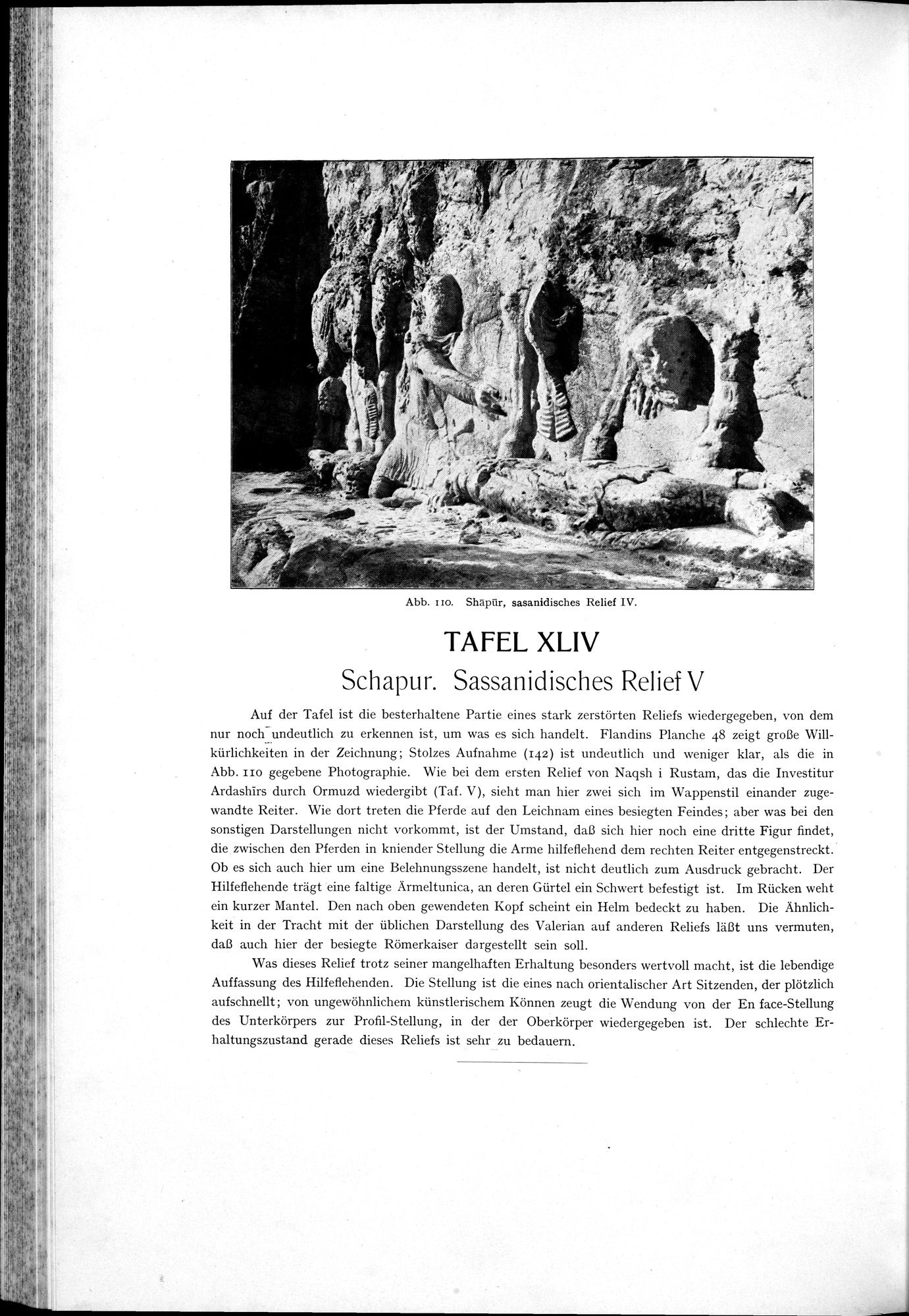 Iranische Felsreliefs : vol.1 / 234 ページ（白黒高解像度画像）