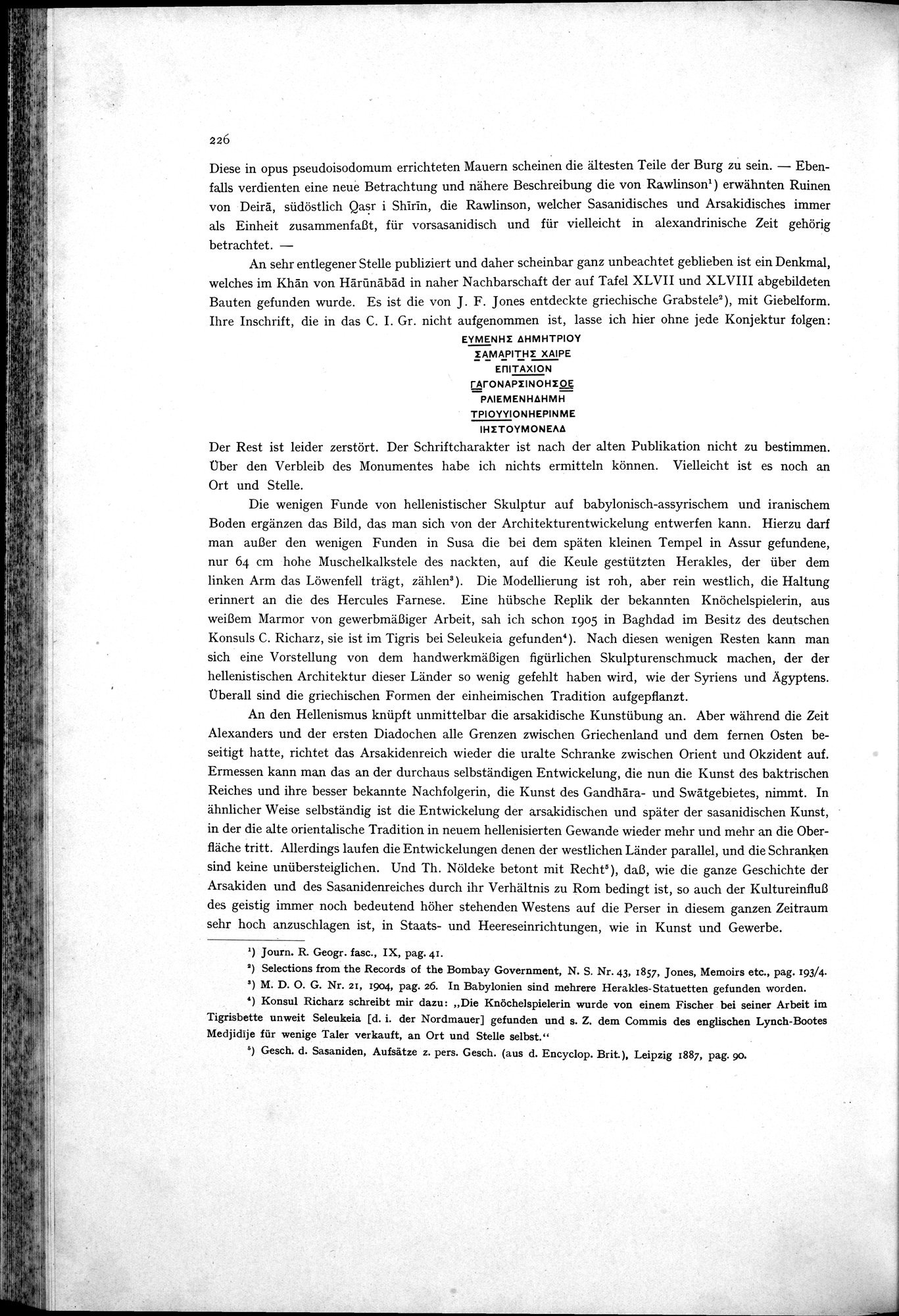 Iranische Felsreliefs : vol.1 / 238 ページ（白黒高解像度画像）