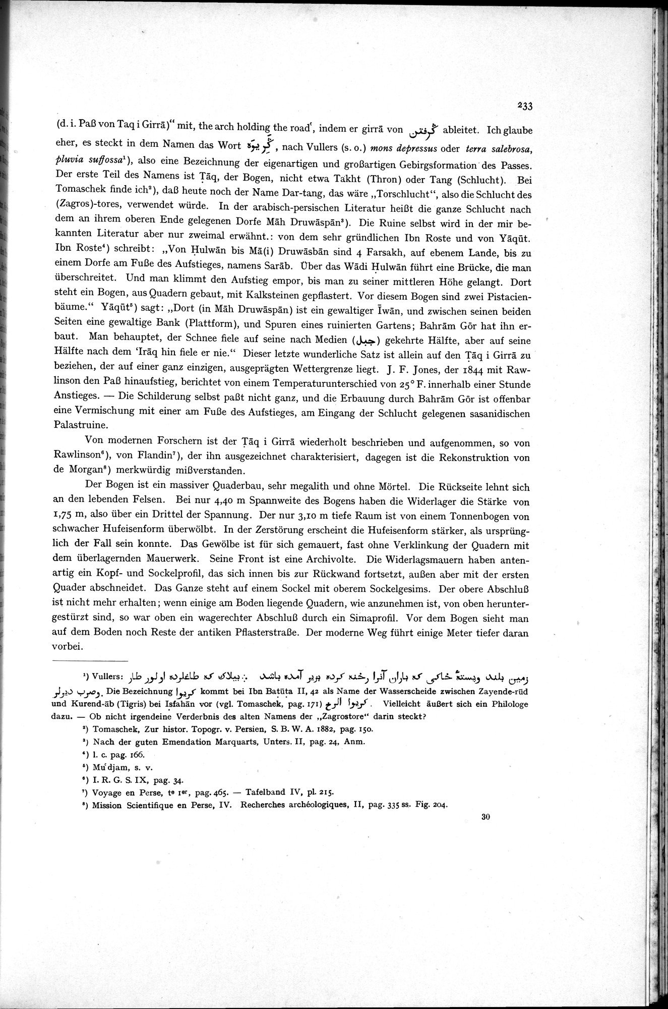 Iranische Felsreliefs : vol.1 / 245 ページ（白黒高解像度画像）