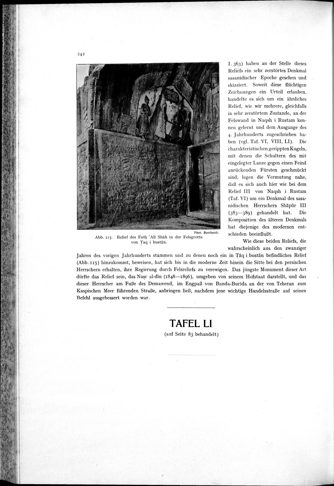 Iranische Felsreliefs : vol.1 / 254 ページ（白黒高解像度画像）