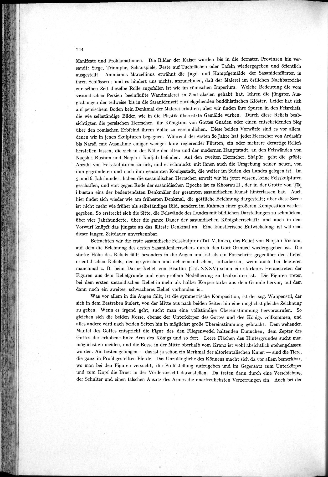 Iranische Felsreliefs : vol.1 / 256 ページ（白黒高解像度画像）