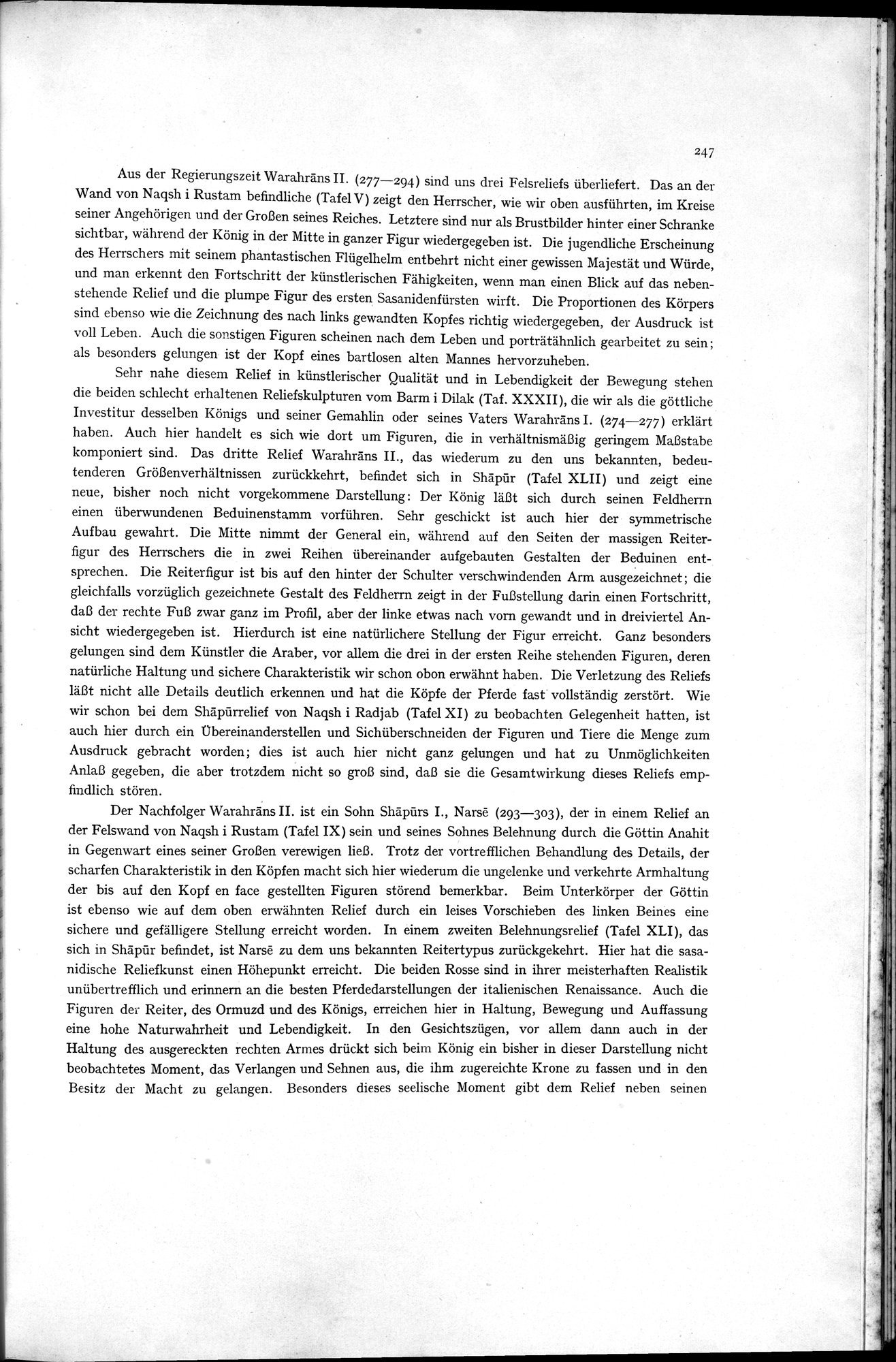 Iranische Felsreliefs : vol.1 / 259 ページ（白黒高解像度画像）