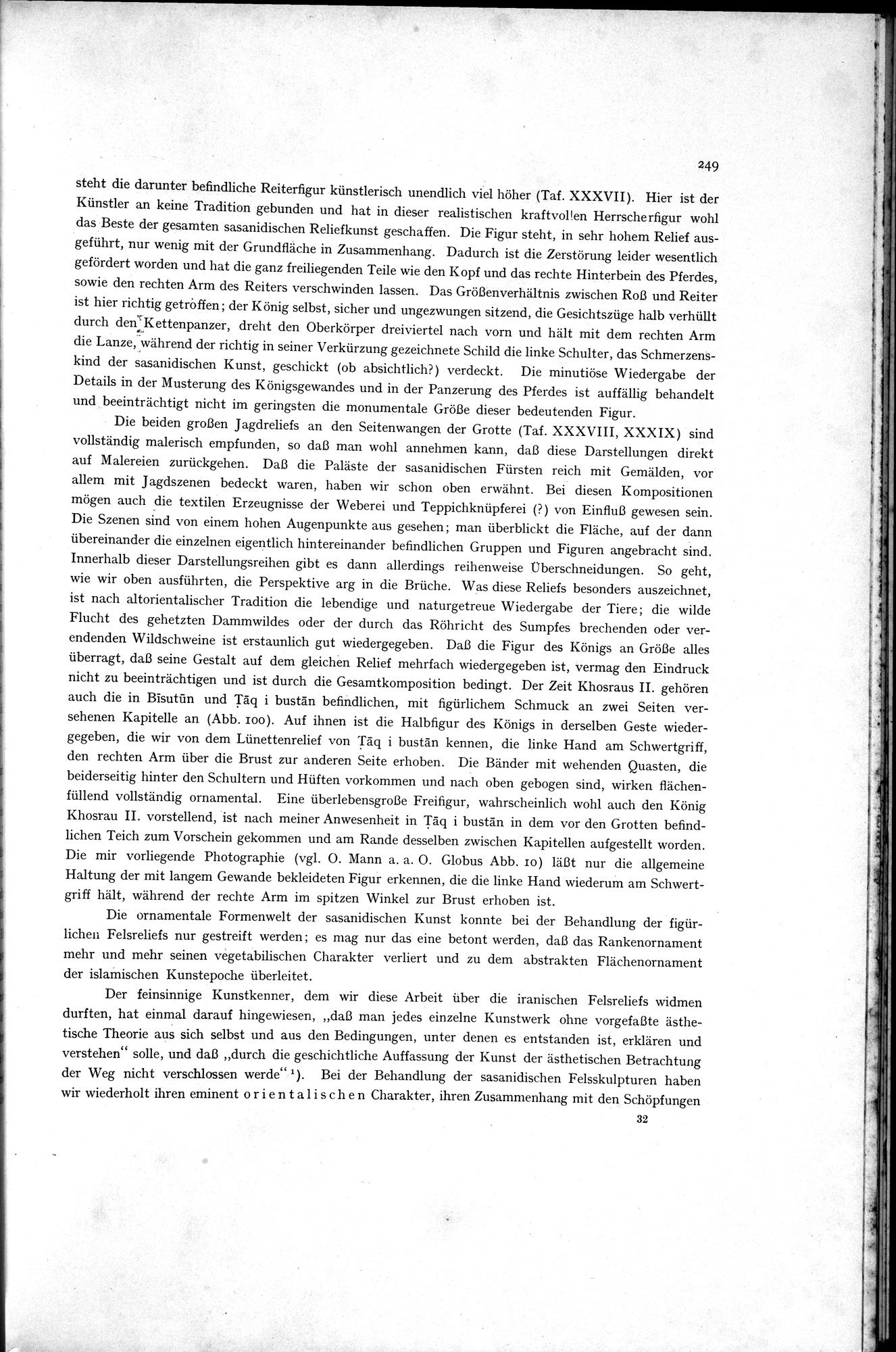 Iranische Felsreliefs : vol.1 / 261 ページ（白黒高解像度画像）