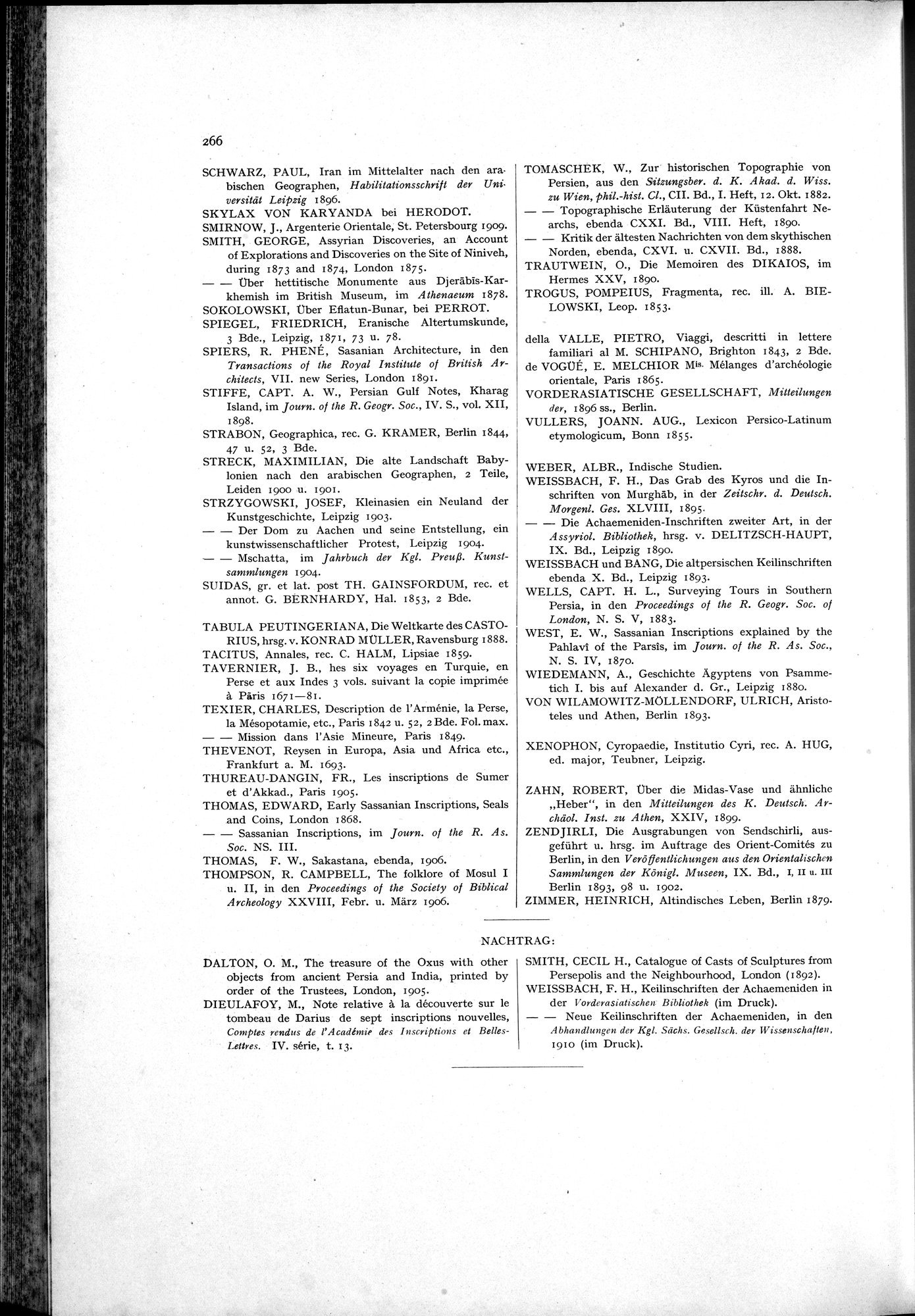 Iranische Felsreliefs : vol.1 / 278 ページ（白黒高解像度画像）