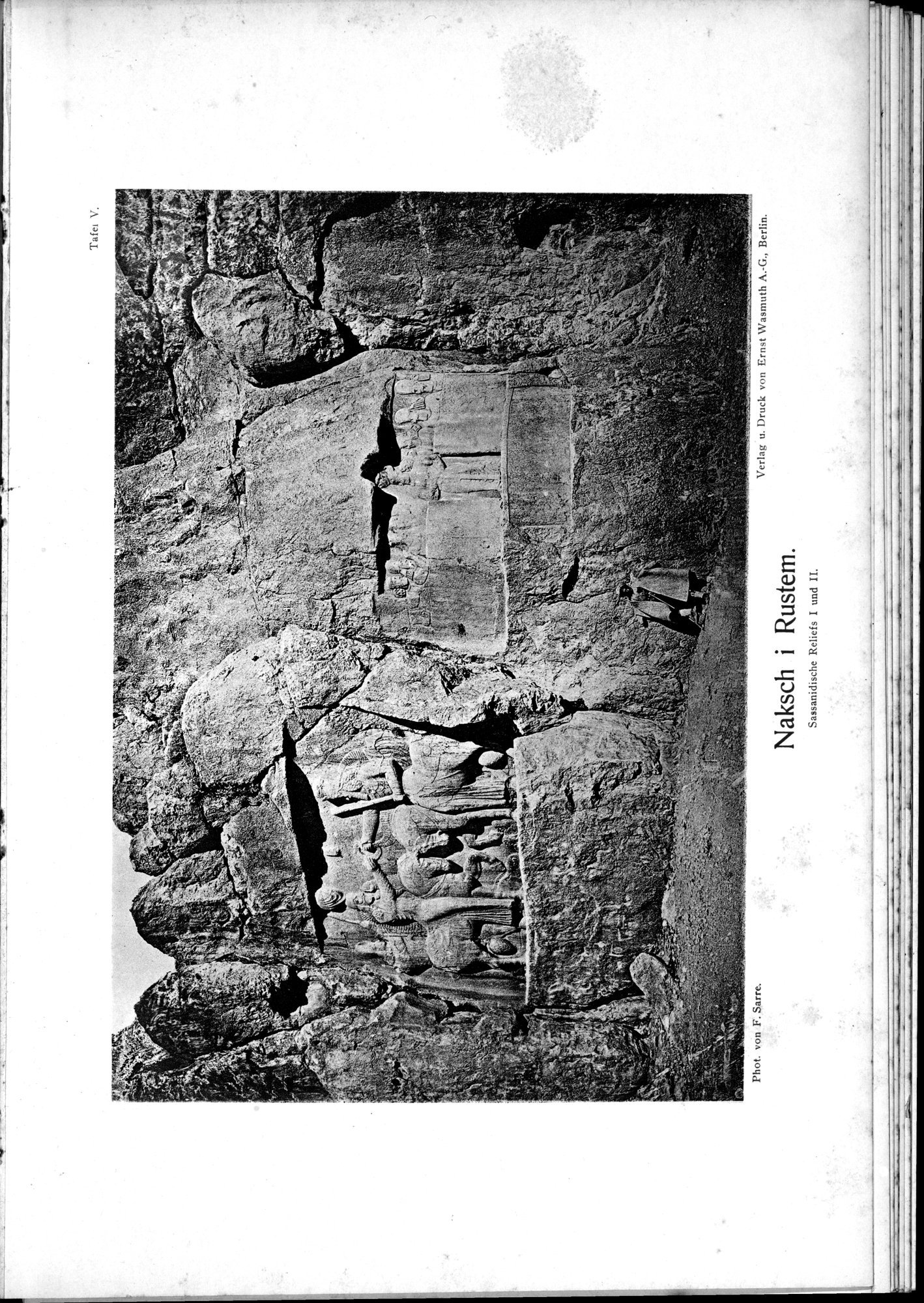 Iranische Felsreliefs : vol.1 / 299 ページ（白黒高解像度画像）