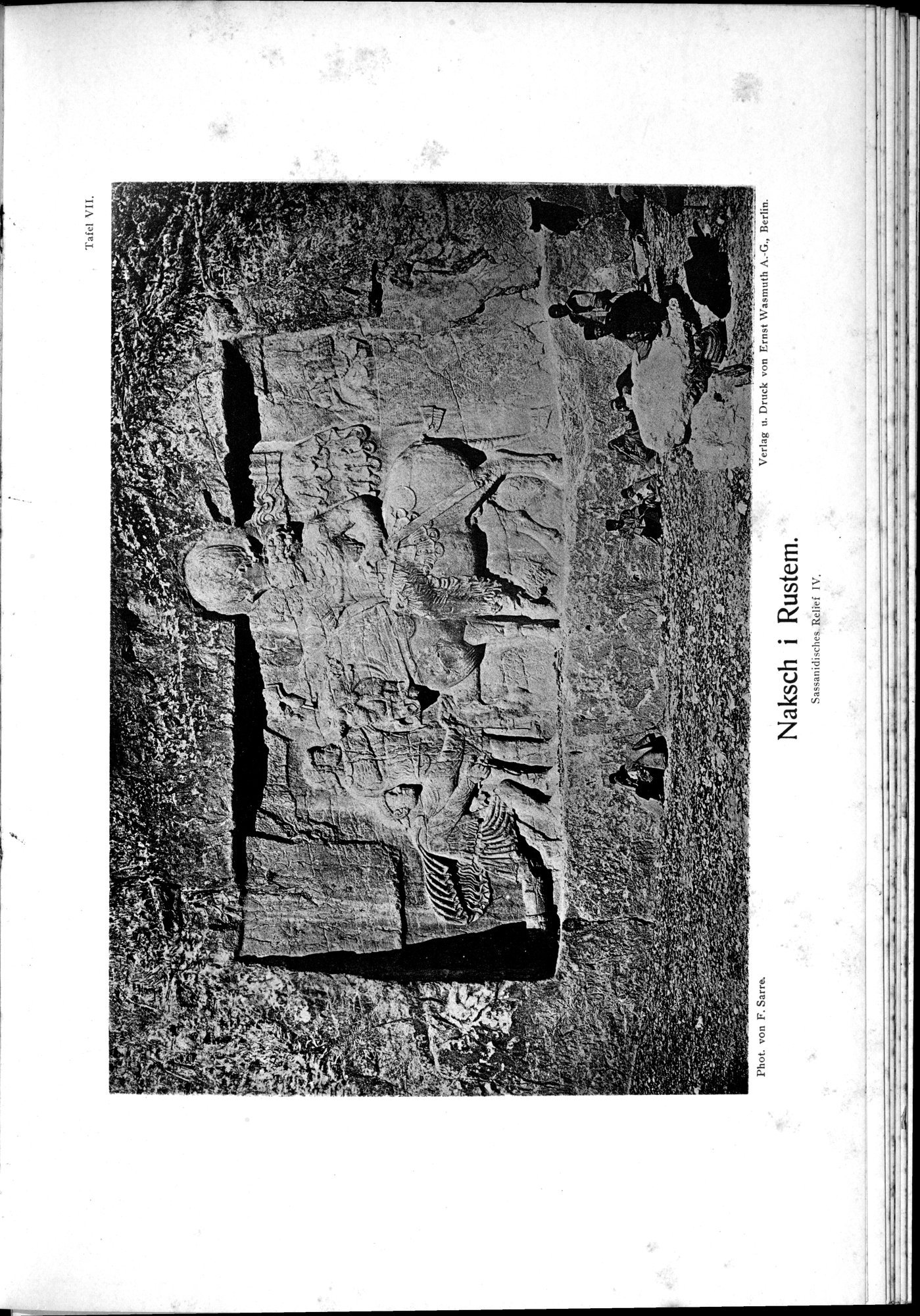 Iranische Felsreliefs : vol.1 / 301 ページ（白黒高解像度画像）