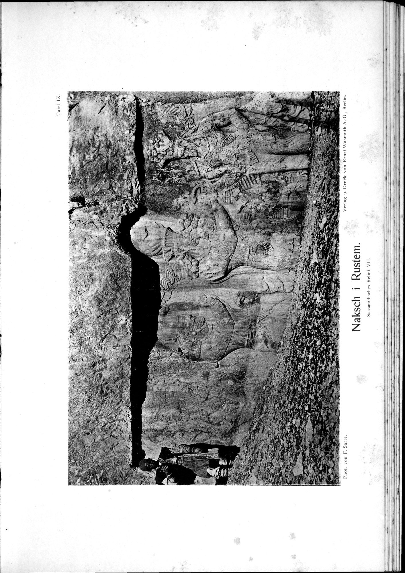 Iranische Felsreliefs : vol.1 / 303 ページ（白黒高解像度画像）