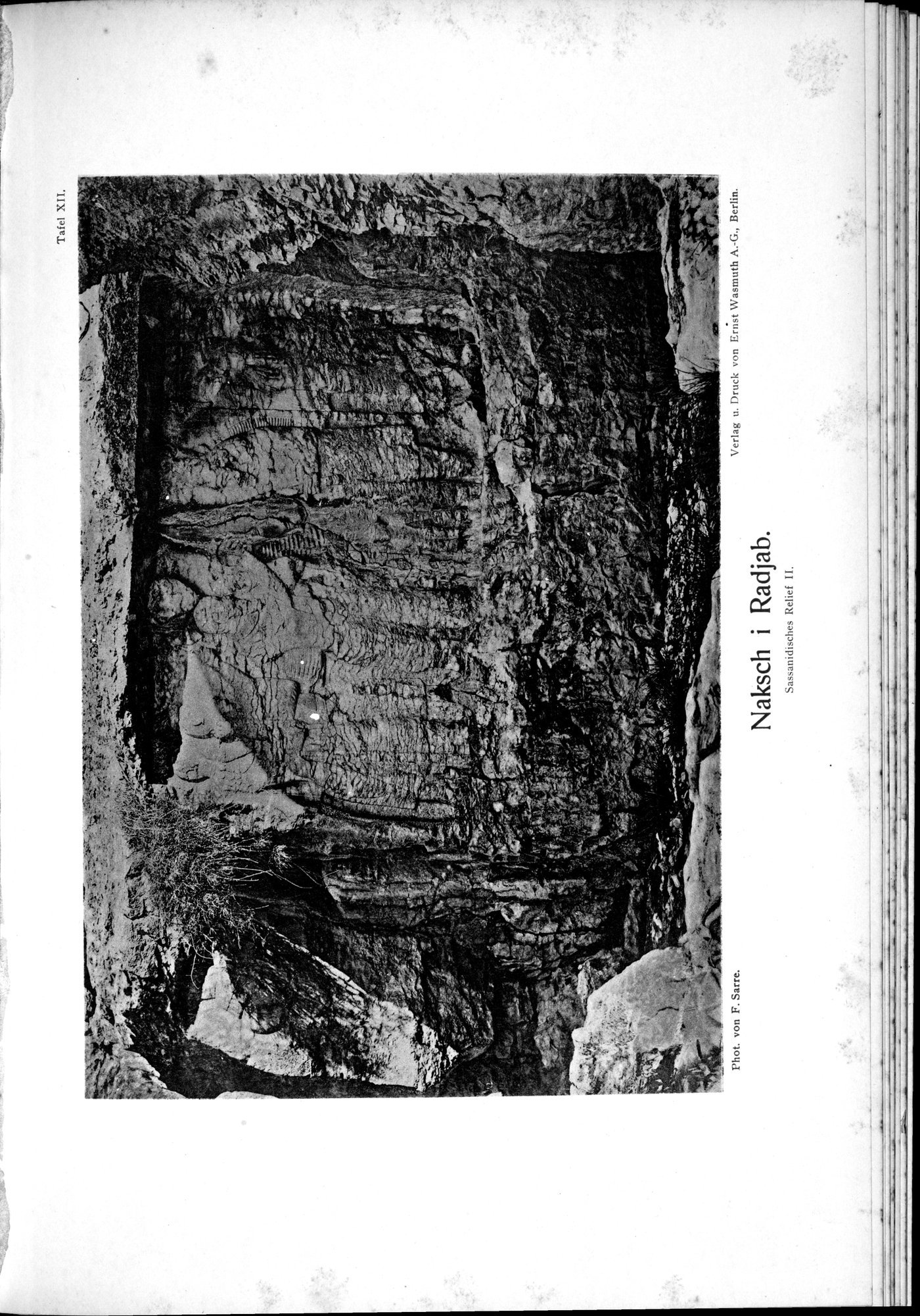Iranische Felsreliefs : vol.1 / 306 ページ（白黒高解像度画像）
