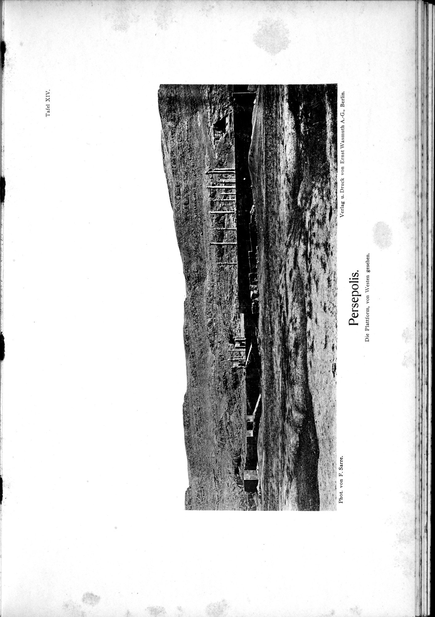 Iranische Felsreliefs : vol.1 / 308 ページ（白黒高解像度画像）