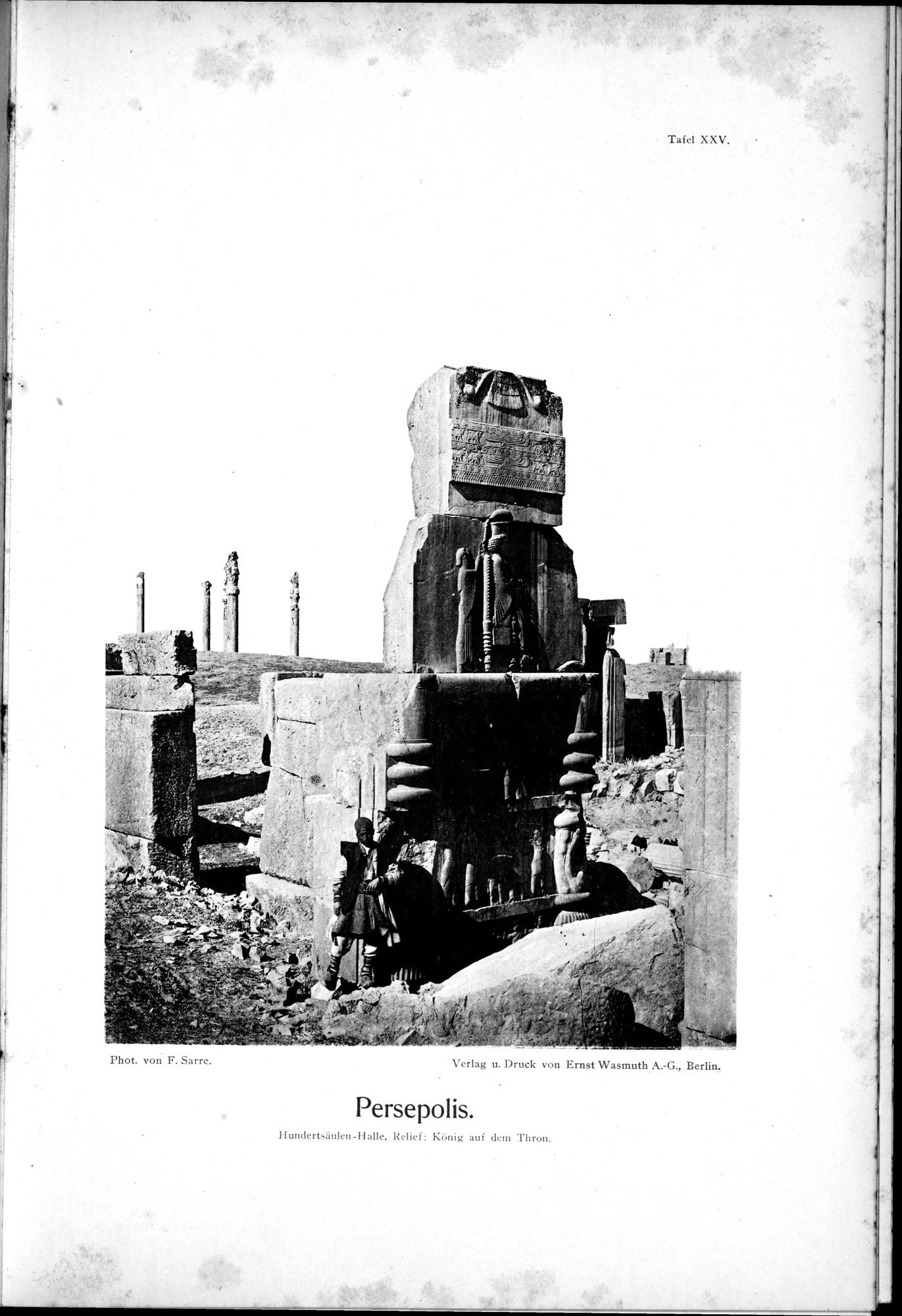 Iranische Felsreliefs : vol.1 / 319 ページ（白黒高解像度画像）