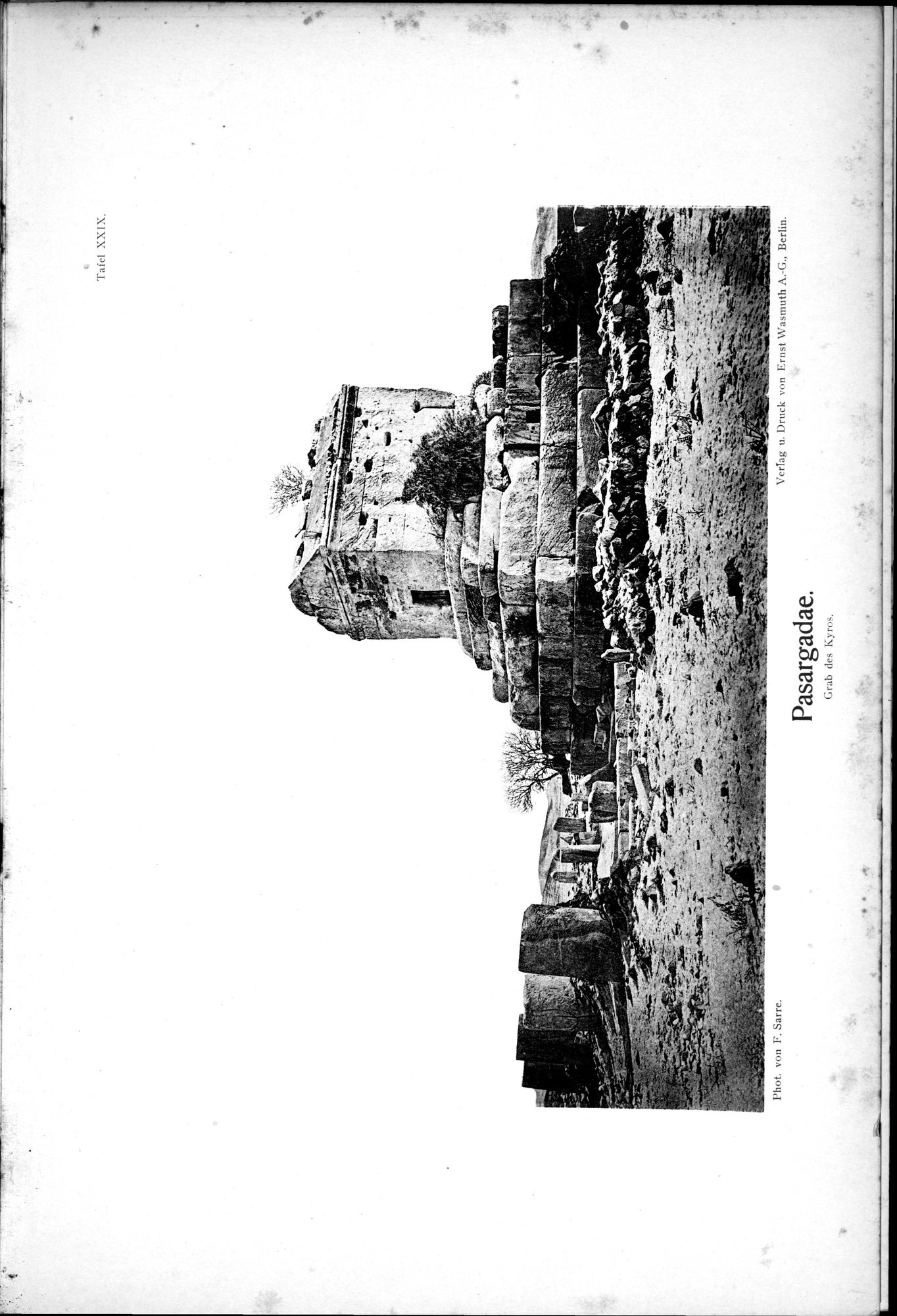 Iranische Felsreliefs : vol.1 / 323 ページ（白黒高解像度画像）