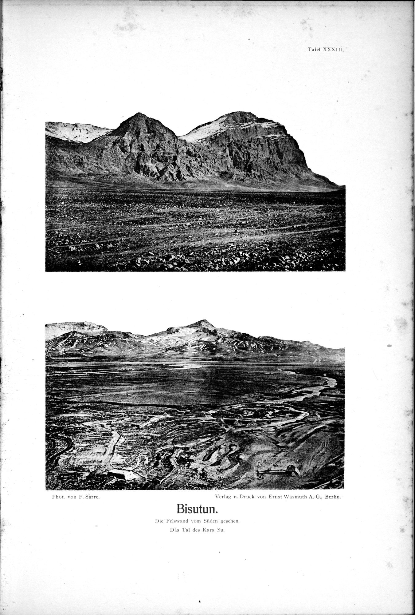 Iranische Felsreliefs : vol.1 / 327 ページ（白黒高解像度画像）