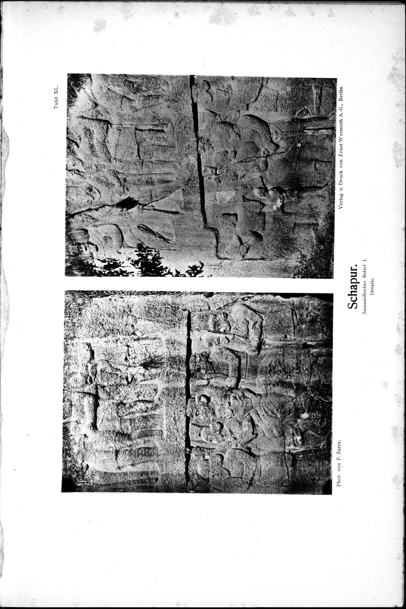 Iranische Felsreliefs : vol.1 / 334 ページ（白黒高解像度画像）