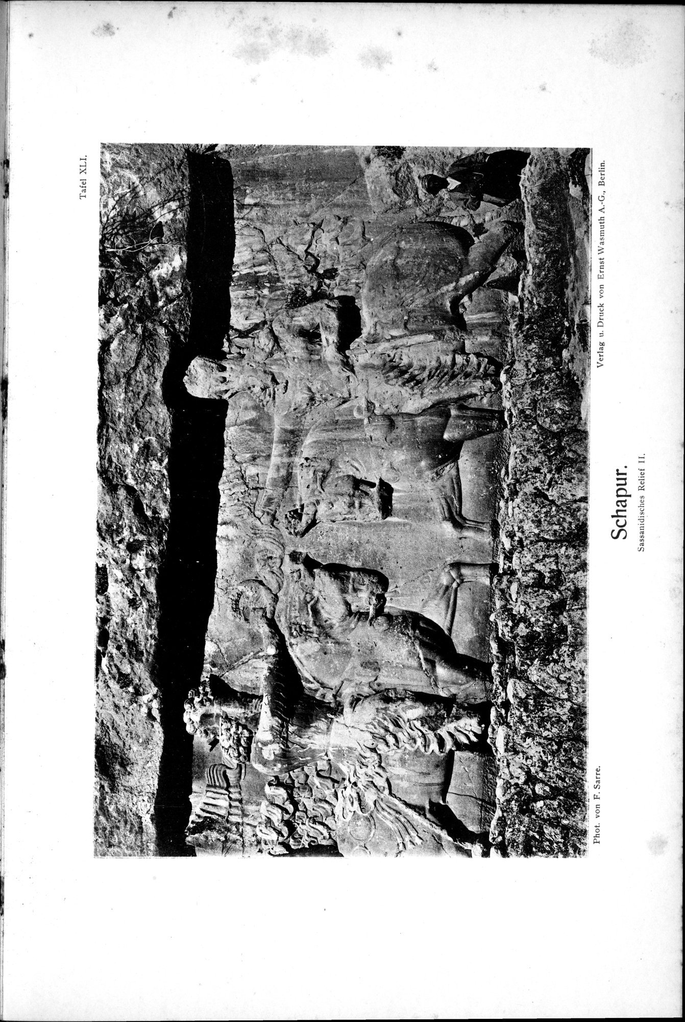 Iranische Felsreliefs : vol.1 / 335 ページ（白黒高解像度画像）