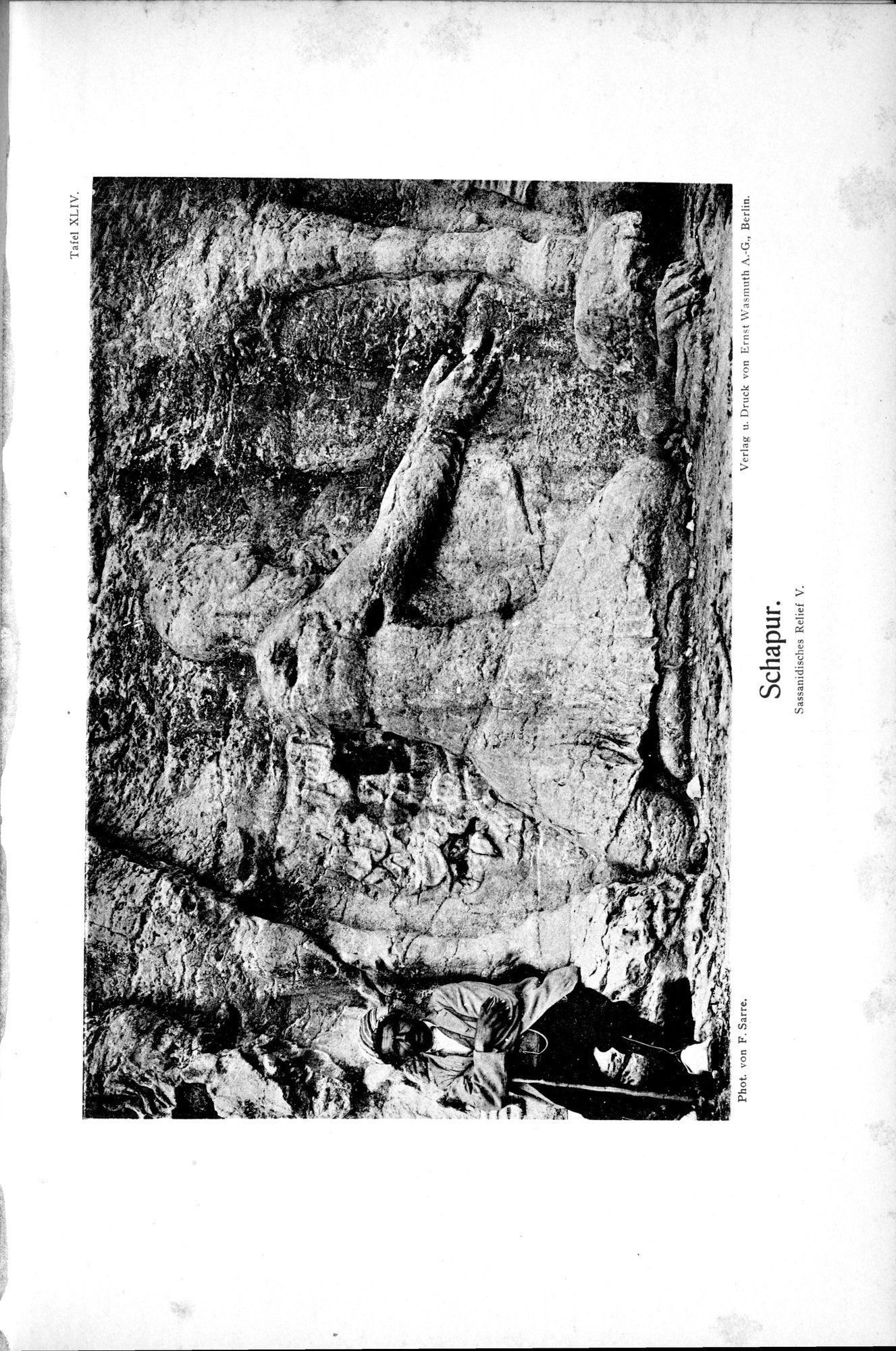 Iranische Felsreliefs : vol.1 / 338 ページ（白黒高解像度画像）
