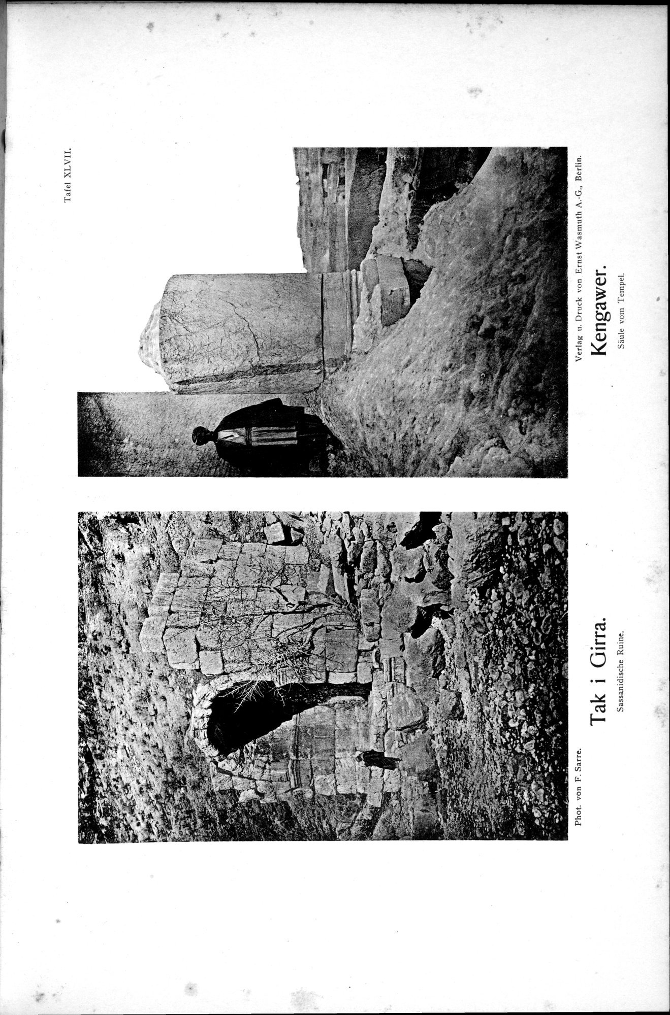 Iranische Felsreliefs : vol.1 / 341 ページ（白黒高解像度画像）