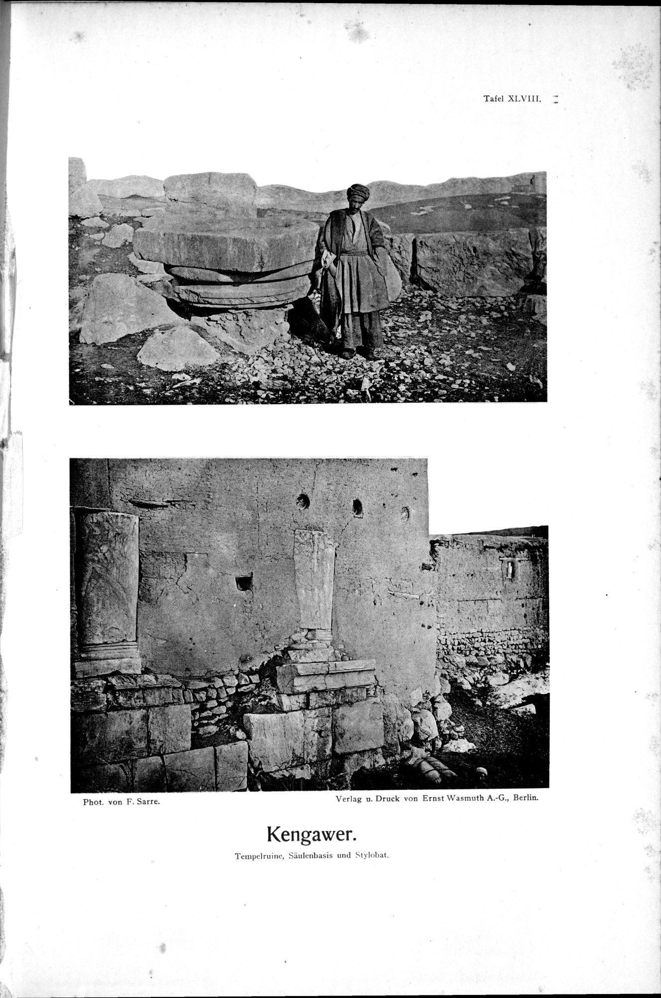 Iranische Felsreliefs : vol.1 / 342 ページ（白黒高解像度画像）
