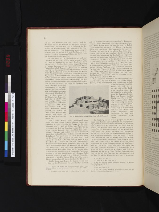 Indische Palaste und Wohnhauser : vol.1 / 34 ページ（カラー画像）