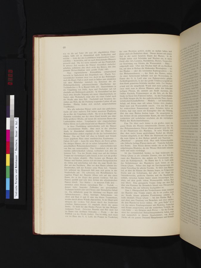 Indische Palaste und Wohnhauser : vol.1 / 100 ページ（カラー画像）