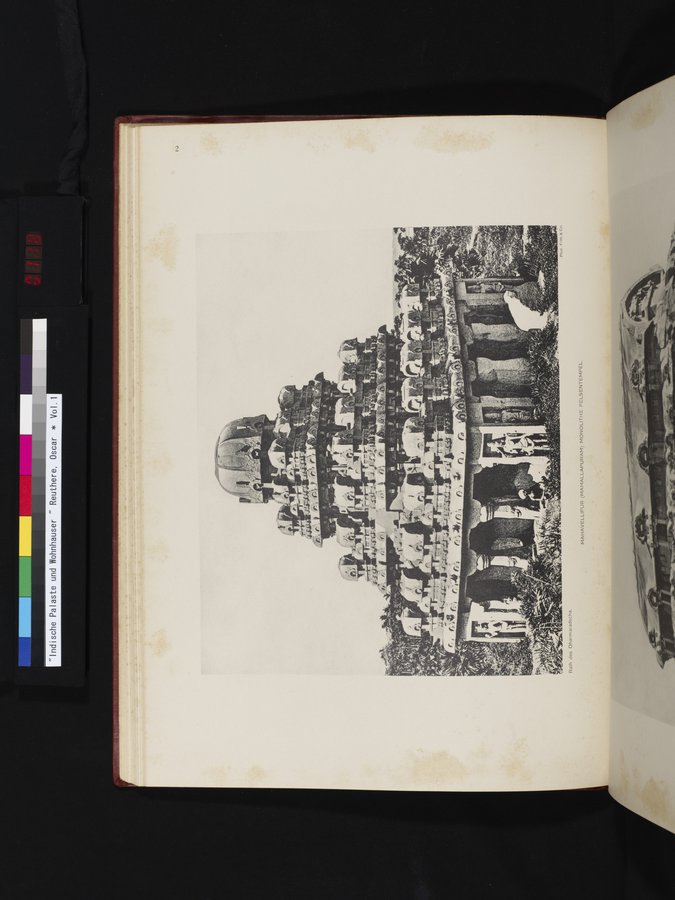 Indische Palaste und Wohnhauser : vol.1 / 118 ページ（カラー画像）