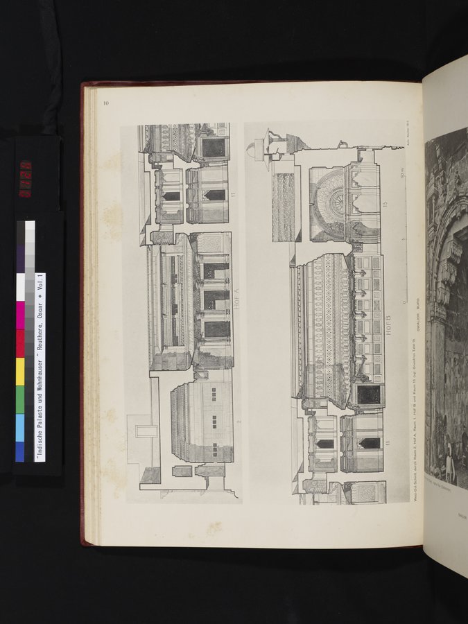 Indische Palaste und Wohnhauser : vol.1 / 126 ページ（カラー画像）