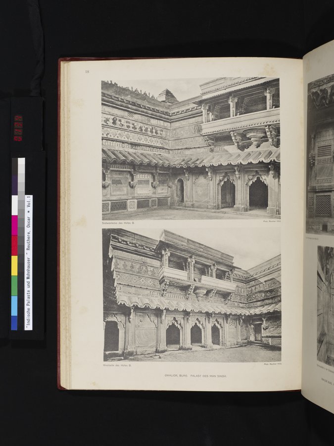 Indische Palaste und Wohnhauser : vol.1 / 134 ページ（カラー画像）
