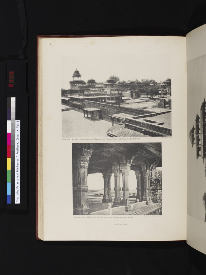 Indische Palaste und Wohnhauser : vol.1 / 146 ページ（カラー画像）