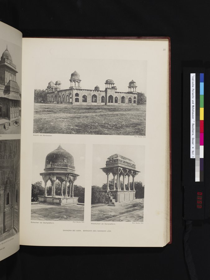 Indische Palaste und Wohnhauser : vol.1 / 153 ページ（カラー画像）