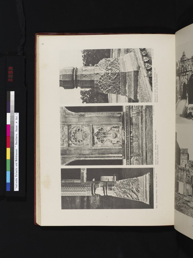 Indische Palaste und Wohnhauser : vol.1 / 154 ページ（カラー画像）