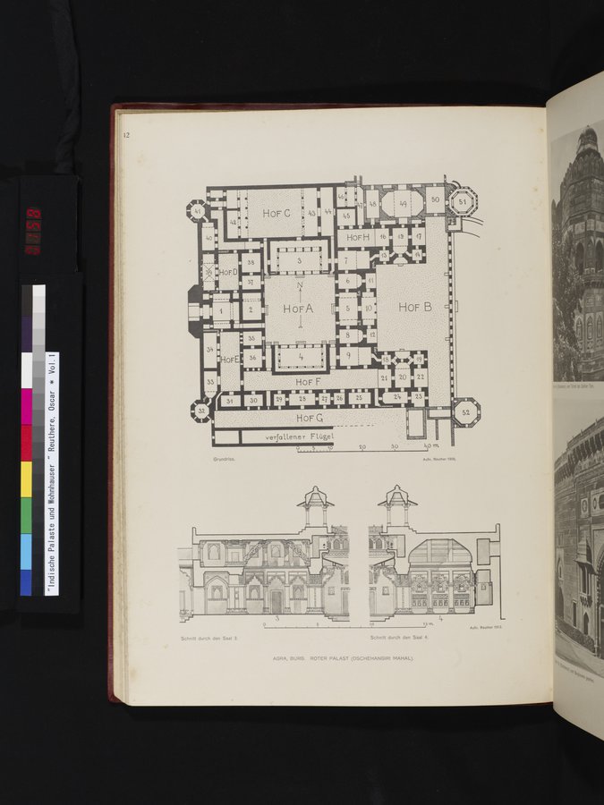 Indische Palaste und Wohnhauser : vol.1 / 158 ページ（カラー画像）